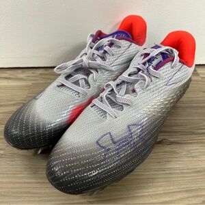 Under Armour Blur Smoke MC Purple Cleats Women's Size 9 3025123-100 NWOB